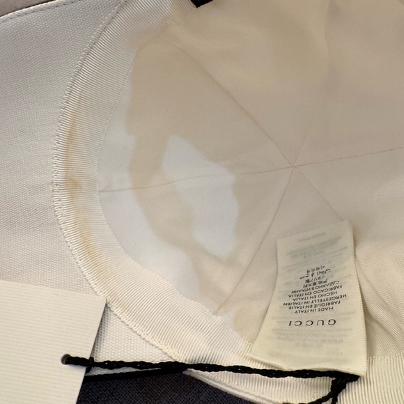 Gucci GG Logo White Baseball Cap, NWT - Picture 7 of 7